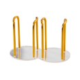 thumbnail image 2 of Organizador de Almacenamiento de Tapas de Tazas Macarena Dispensador de Café Doble Oro, 2 of 8