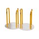 thumbnail image 2 of Organizador de Almacenamiento de Tapas de Tazas Macarena Dispensador de Café Doble Oro, 2 of 8