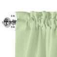 thumbnail image 2 of Valances for Windows Easter Gnome Colorful Eggs Carrot Rod Pocket Short Curtain for Bathroom Living Room Bedroom Flower Happy Quote on Green 1 Panel 54x18in, 2 of 9