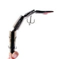 thumbnail image 3 of HENGJIA Fishing Lures, 5pcs Large Multi Jointed Fish Fishing Kits Slow Sinking Lifelike Swimbait Freshwater and Saltwater for Trout Bass Lures, 9.45"/4.94oz, 3 of 13