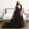 thumbnail image 5 of University of Tampa Fleece Blanket, Very Soft Microfiber Flannel Blanket for Couch Warm and Cozy for All Seasons, 5 of 6