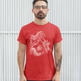thumbnail image 3 of Tee Hunt Reaper Biker T-shirt Ride or Die Skeleton Biker Forever Motorcycle Men's Tee, Red, Medium, 3 of 5