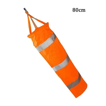 Courtyard decoration Hanging Decor Waterproof Creative Fluorescent Reflective Windsock Wind Vane Garden Banner Weathervane 80CM