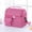 Hot Pink, variant on Lunch Bag for Work Outdoor Picnic, QQZ Large Insulated Lunch Box with Thermal Lining, Portable Bento Bag Heat Preservation Ice Bag for School Travel, Hot Pink