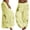 Yellow, variant on Wuphunn Casual Lightweight Boho Harem Pants High Smocked Waist tie dye pants women yoga daily wear Yellow S