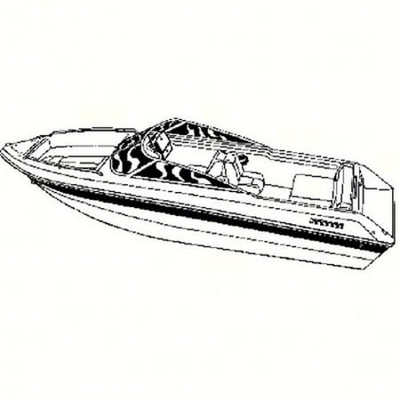 I/o Boat Cover - Carver Covers 87117 87117; Universal V-17 I/O Boat Cover
