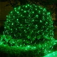 thumbnail image 5 of Christmas Lights, LED Christmas Net Lights Outdoor, Waterproof Mesh String Lights, 192 LED 9.8 ft x 6.6 ft 8 Modes Plug in, Decor for Bushes Garden Party Xmas Tree, 5 of 10