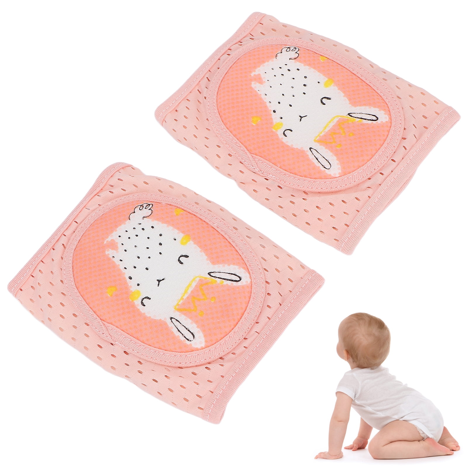 Genouillères De Rampement Seacanl – Protège-genoux Bébé Antidérapantes, Rose, Pour Apprendre à Marcher