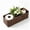 Khaki, variant on 3 Compartment Divided Seagrass Storage Basket, 16.5x5.5x5.1 Inch Hand Woven Bathroom Organizer Tray, Natural Seagrass Basket for Countertop Toiletries Tissue Soap, White