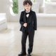 thumbnail image 5 of Odeerbi Chicos 4 Pcs Caballero Traje Formal Blazer Chaqueta + Camisa de Vestido + Pantalones de Traje + Corbata de Boda Trajes Conjunto, 5 of 8