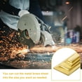 thumbnail image 5 of Uxcell H62 Brass Flat Bar Stock, 2 Pcs 0.08"x0.59"x14" Square Solid Brass Bar Stock Metal Sheet for Knife Making DIY Handicrafts Architectural Industry Thermal Conductivity, 5 of 6