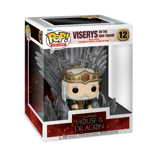 Funko Pop Viserys en el Trono de Hierro Deluxe Casa del Dragon