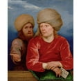 thumbnail image 3 of Michael Sweerts 12x14 Black Modern Framed Museum Art Print Titled - Double Portrait, 3 of 5