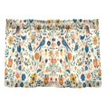 thumbnail image 7 of Yayeee Kitchen Curtains Tier Pair Light Filtering 27"x36" Rod Pocket Short Cafe Window Panel, Cute Animals, 7 of 7