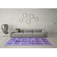 thumbnail image 3 of Ahgly Company Indoor Rectangle Animal Blue Traditional Area Rugs, 7' x 10', 3 of 4