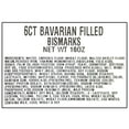 thumbnail image 6 of Freshness Guaranteed Bavarian Filled Bismark's Donuts, 16 oz, 6 Count, 6 of 8