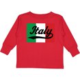 thumbnail image 3 of Inktastic Italy Flag Boys or Girls Long Sleeve Toddler T-Shirt, 3 of 5