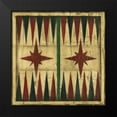 thumbnail image 2 of Harper, Ethan 12x12 Black Modern Framed Museum Art Print Titled - Antique Backgammon, 2 of 5
