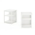 thumbnail image 5 of Furinno Camnus Modern Living End Table, Set of 2, Solid White/White, 5 of 6