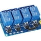 thumbnail image 4 of Relay Module LED Indicator Relay Interface Board with Optocoupler (4 Channel 5V), 4 of 8
