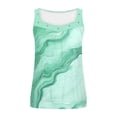 thumbnail image 5 of Warop Women's Fashion Casual Sleeveless Tank Top with All-over Print, Stretch, Relaxed Fit V-Neck for Daily Wear and Travel, 5 of 5
