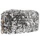thumbnail image 1 of 1 bolsa de almacenamiento cuadrada con lentejuelas para mujer, bolsa de cosméticos portátil para mujer, bolsa de viaje para artículos de tocador., 1 of 8
