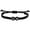 Black U, variant on Bracelet for Boys and Girls Handmade 26 Letter Couple Accessory with Adjustable Length and Round Design for Everyday Wear,5 cm,Black J