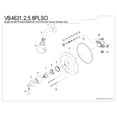 thumbnail image 3 of Kingston Brass VB4638PLSO Single-Handle Pressure Balanced Shower Faucet, Brushed Nickel, 3 of 4