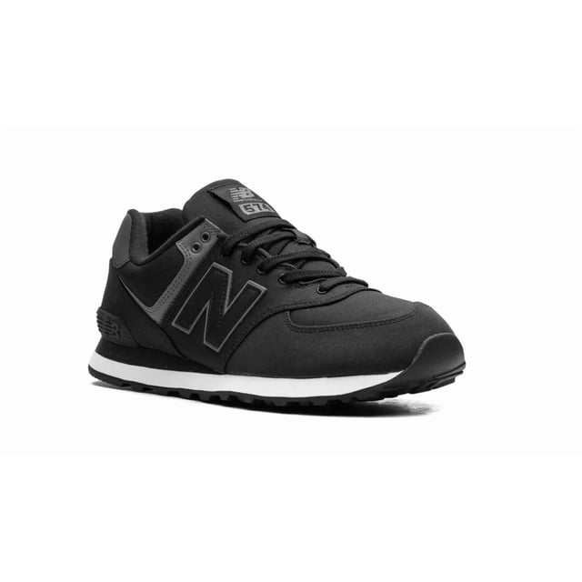 NEW BALANCE 574 V2 MENS SIZE 13 D BLACK GRAY WHITE CLASSIC RUNNING SHOE SNEAKER