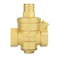 thumbnail image 4 of Regulador de presión de agua ajustable, válvula reguladora de agua de latón ajustable DN20 Regulador de presión de agua de latón Funcionalidad de alta precisión Jadeshay A, 4 of 8