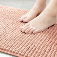 thumbnail image 4 of Vrorvz Non-Slip Microfiber Shag Bathroom Rug Mat Soft Plush Bath Rug for Bathtub and Shower Absorbent Machine Washable Quick Dry with Non-Slip PVC Bottom Protects Floors, 4 of 8