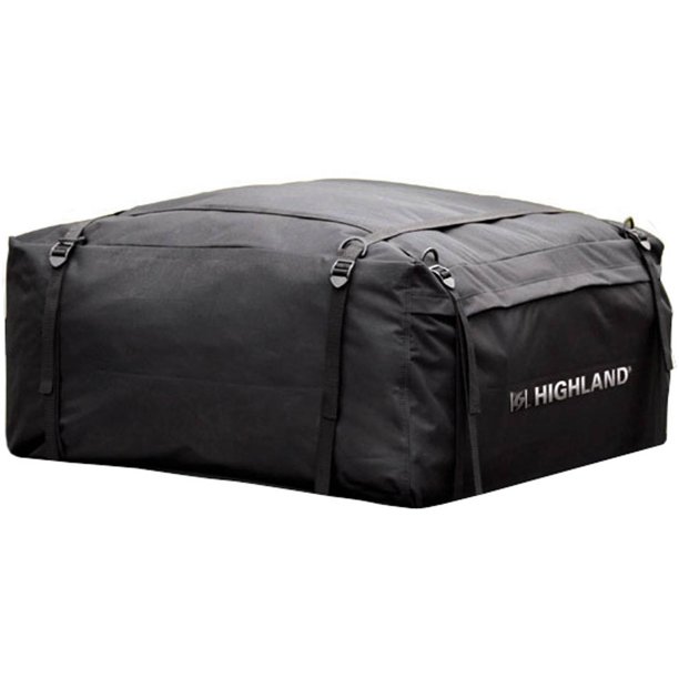 HIGHLAND 10 cu ft Weather Resistant Car Top Carrier with HIGHLAND 10 cu ft Weather Resistant Car Top Carrier with