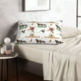 thumbnail image 7 of Binfone Cute Farm Standard Size Pillowcase, Long Staple Pure Cotton Envelope Closure Pillow Cover (Pillow core not included),16"x24", 7 of 7