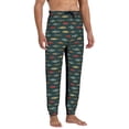 thumbnail image 4 of Kdxio River Freshwater Fish Pattern Joggers,Sweatpants for Men with Pockets-Large, 4 of 5