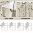 thumbnail image 5 of Sparrow Swag Valances for Windows 2 Pack, Kitchen Window Curtains 36 Inch Length, Spring Birds on The Branches Retro Country Beige Privacy Swag Curtains for Living Room/Bathroom 36"x36", 5 of 8