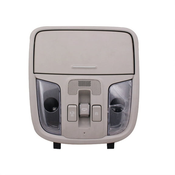 Car Interior Overhead Sunroof Switch Console Map Lamp Domet Roof Reading Light With Glasses Storage For Kia Optima K5 2016-2020 92810-D6100 -grey