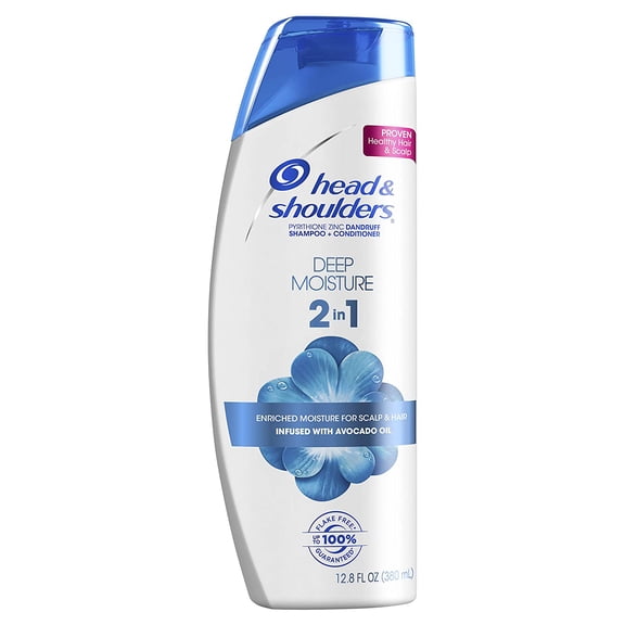 Head And Shoulders Moisture Care 2-In-1 Anti-Dandruff Shampoo   Conditioner 12.8 Fl Oz