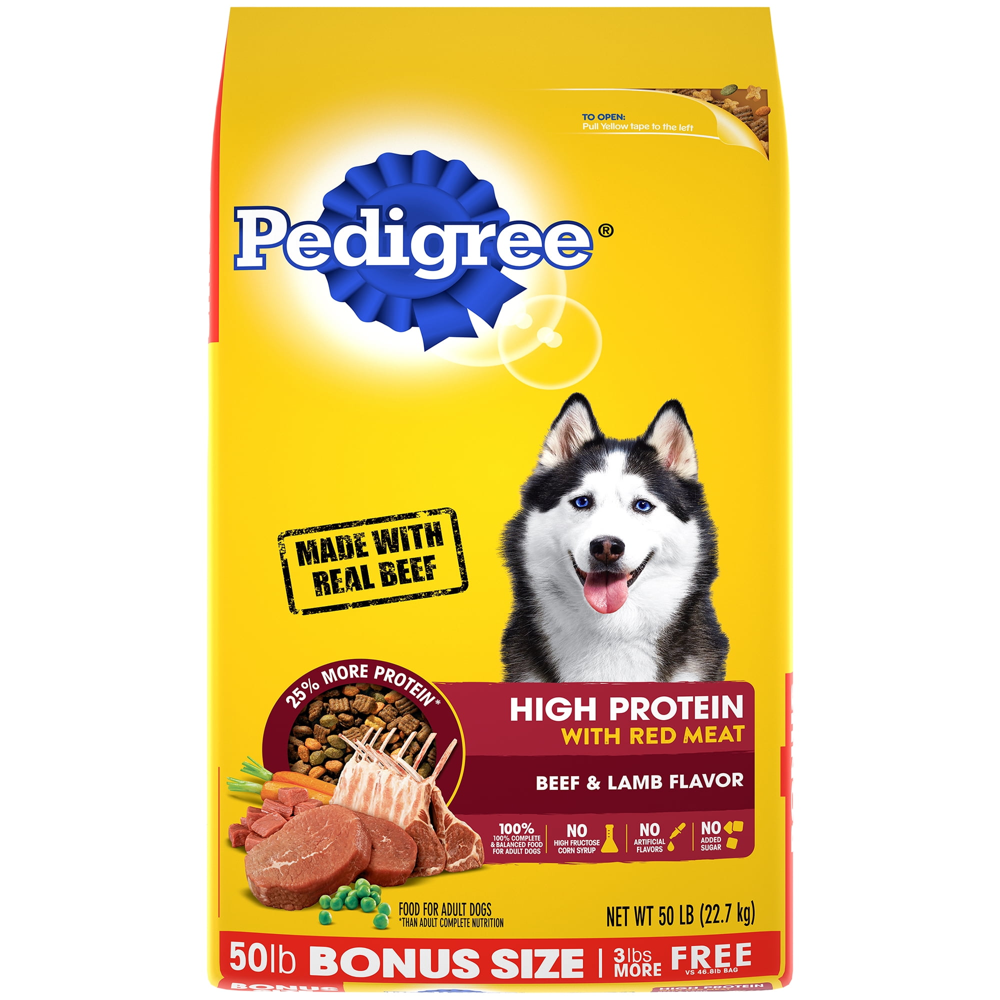 pedigree lamb and rice dog food