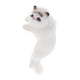 thumbnail image 1 of Gato de peluche Zulema decoración escritorio TV simución gato estatua Negro, 1 of 8