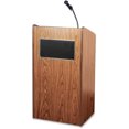 thumbnail image 2 of Oklahoma Sound® Aristocrat Sound Lectern, Medium Oak, 2 of 2