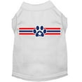 thumbnail image 6 of Pet Dog  Cat Shirt Screen Printed, "Patriotic Star Paw Print", 6 of 10