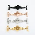thumbnail image 6 of iaksohdu Stainless Steel Flip Lock Butterfly Deployment Clasp Watch Deployant Buckle, 6 of 8