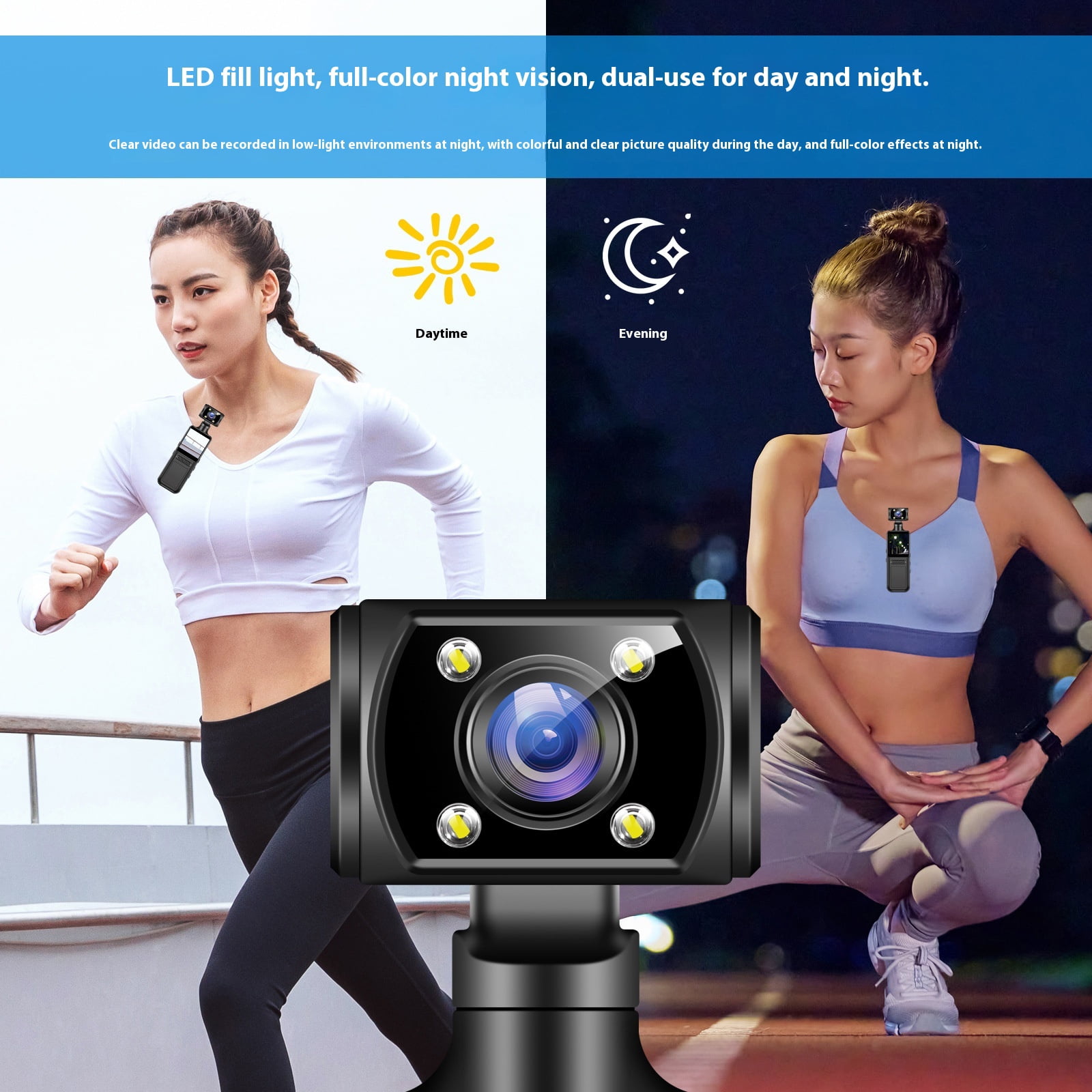 Portable Handheld 4K Pocket Camera 180 Degree Rotating Camera Portable Digital Video Recorder Cycling Sports Camcorder
