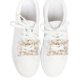 thumbnail image 3 of Accesorios de zapatos únicos 2 piezas, decoraciones de zapatos de estilo clip cuadrado desmontable de perlas de moda, tono dorado, 3 of 6