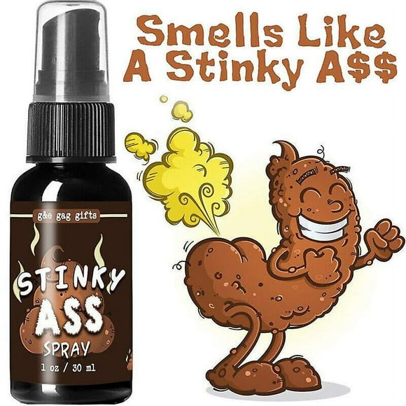 New Novelty Liquid Fart Gag Prank Joke Spray Can Stink Bomb Smelly Stinky