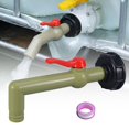 thumbnail image 4 of Adaptador de tanque IBC Galón Conector de tanque de agua Rosca gruesa rápida para de tanque IBC DN20 Yotijar Válvula de barril de tonelada, 4 of 8