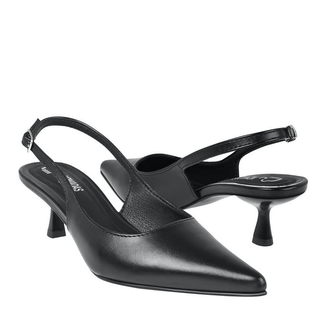 TACONES NOMADAS MUJER 70101 SIMIPIEL NEGRO