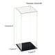 thumbnail image 2 of Caja de exhibición de acrílico transparente Uxcell, protección contra el polvo, estuche cúbico para coleccionables 10x10x30cm, 2 of 6