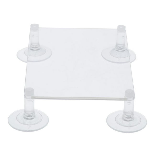 DOLITY Acrylic ubmersible Pump Clear Bracket for Tank Aquarium Pump S S