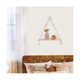 thumbnail image 5 of Estante colgante de pared de macramé: estantes de pared de madera boho con cuentas de madera, estante flotante rústico de estilo rústico como se muestra, como se muestra, 5 of 5